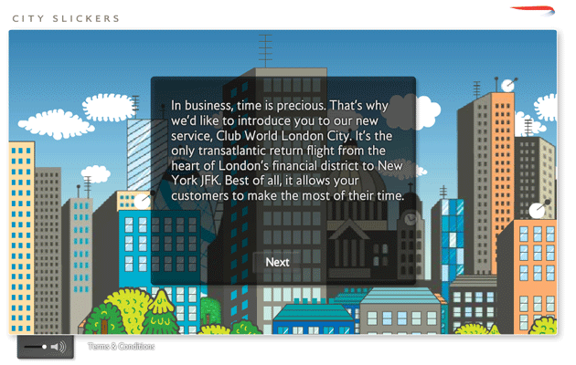 British Airways Audio Experience