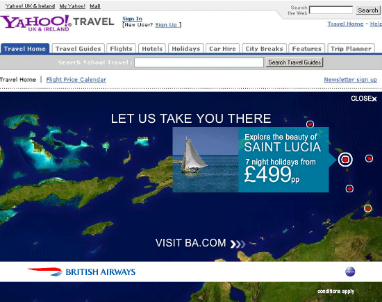British Airways Caribbean Campaign