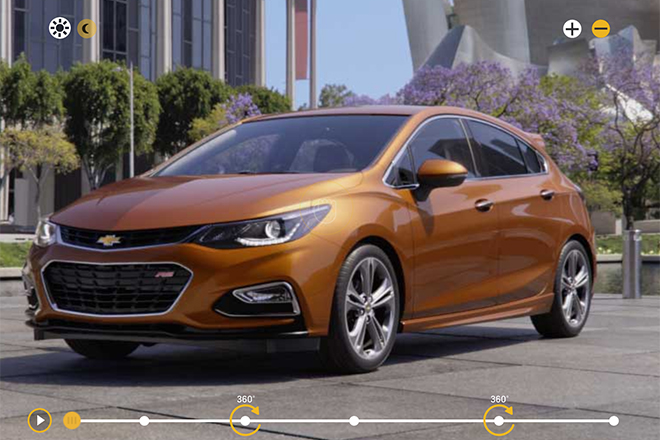 Chevrolet Homepage Experience